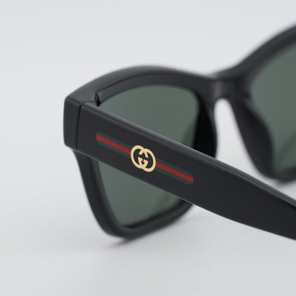 Gucci GG1982S 001 Sunglasses Black Cat Eye Frame, Grey Lenses main image 10